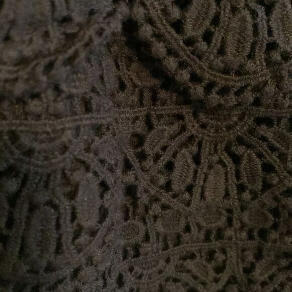 REWIND, bootie short, cover up, high waist band, built in liner, decorative lace - Picture 3 of 8